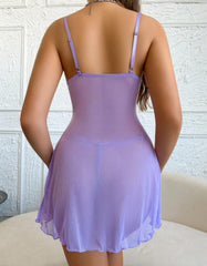 The Lacey Slit Babydoll