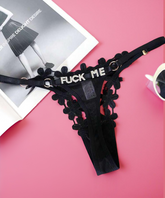 Charm Your Floral Thong