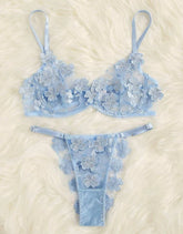 Baby Blue Diamond Set