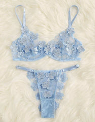 Baby Blue Diamond Set